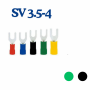 หางปลาแฉกหุ้ม SV lnsulated Spade Terminals 0