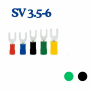 หางปลาแฉกหุ้ม SV lnsulated Spade Terminals 0